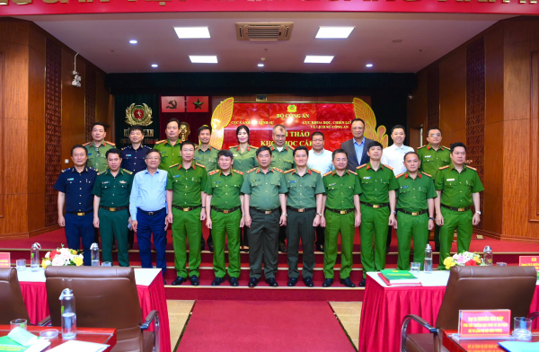 Hội thảo  “Công tác đấu tranh phòng, chống tội phạm có tổ chức, tội phạm xuyên quốc gia - Lý luận và thực tiễn” -0