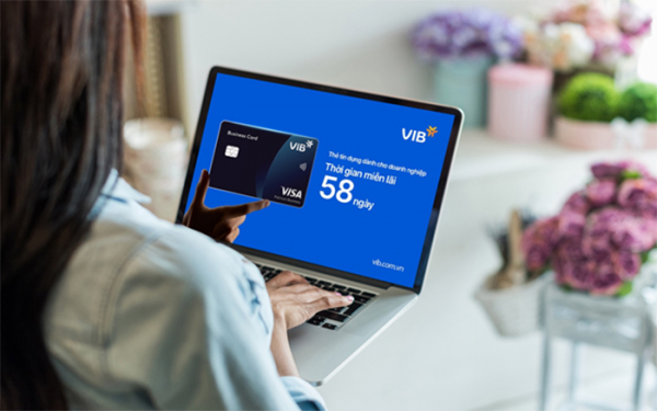 Tiết kiệm vận hành và hoàn tiền từ chi tiêu qua thẻ VIB Business -0