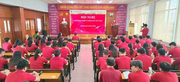 Agribank chi nhánh Kiên Giang tập huấn PCCC&CNCH -0