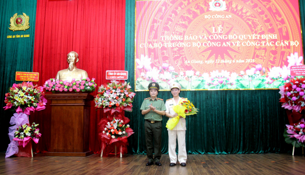 Đại tá Lê Phú Thạnh được giao quyền phụ trách Công an tỉnh An Giang -0