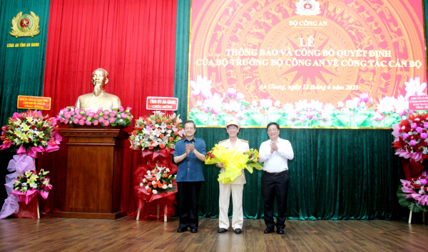 Đại tá Lê Phú Thạnh được giao quyền phụ trách Công an tỉnh An Giang -1