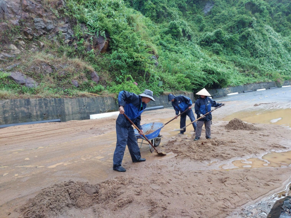 Đà Nẵng: Tạm dừng tham quan báo đảo Sơn Trà do mưa lớn gây sạt lở nghiêm trọng -1