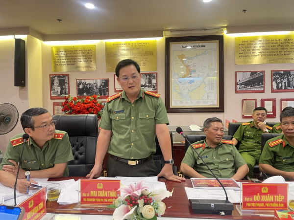 Họp Ban chỉ đạo Đại hội Khỏe Vì ANTQ lần thứ IX và Hội thi Điều lệnh, quân sự, võ thuật CAND lần thứ VI - Giai đoạn 2 -0