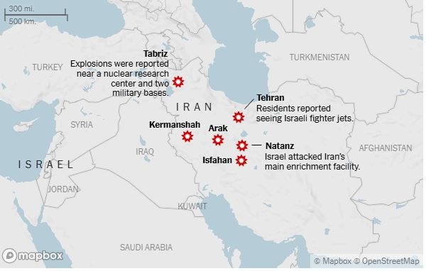 Hé lộ cách tiêm kích Israel qua mặt lưới phòng không Iran -0