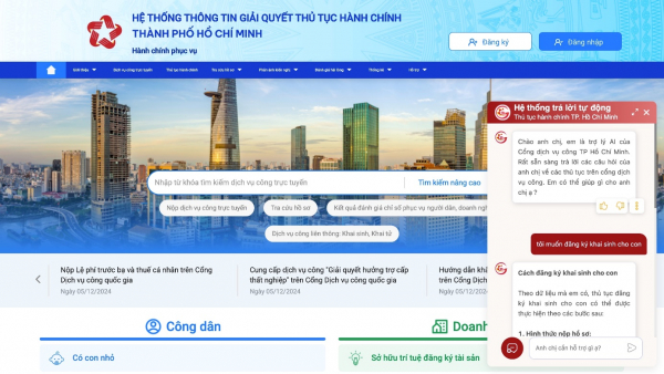Trợ lý AI giúp nâng cao hiệu quả giải quyết thủ tục hành chính  -0