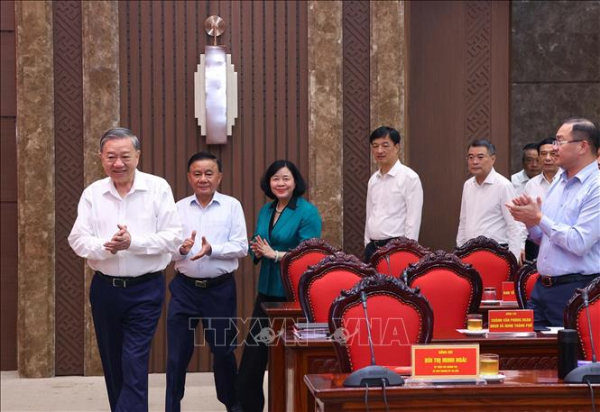 Tổng Bí thư Tô Lâm: Định hình một tầm nhìn mới cho Thủ đô trong thời đại mới -0