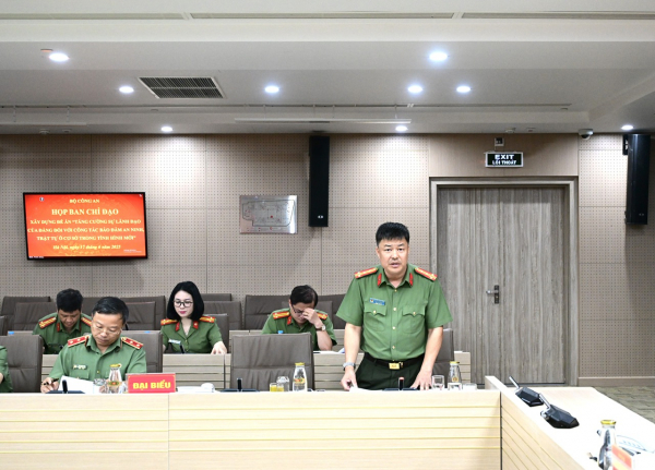Họp BCĐ xây dựng Đề án 