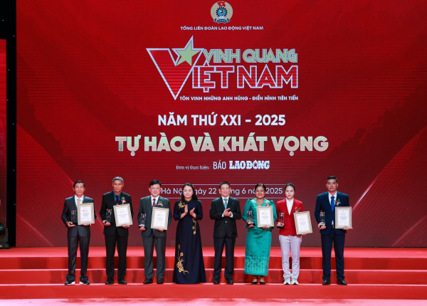 Vinh quang Việt Nam 2025, nuôi dưỡng những khát vọng cống hiến -0
