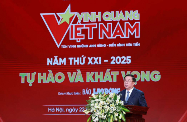 Vinh quang Việt Nam 2025, nuôi dưỡng những khát vọng cống hiến -0