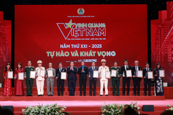 Vinh quang Việt Nam 2025, nuôi dưỡng những khát vọng cống hiến -0