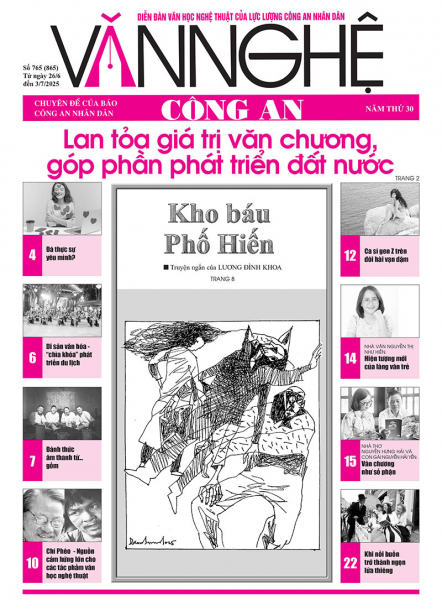 Đón đọc Văn nghệ Công an số 765 -0