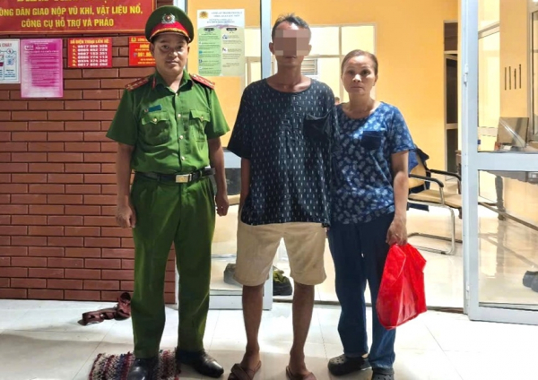 Người đàn ông ở Quảng Nam bị mất tích lâu ngày được tìm thấy trong rừng -0