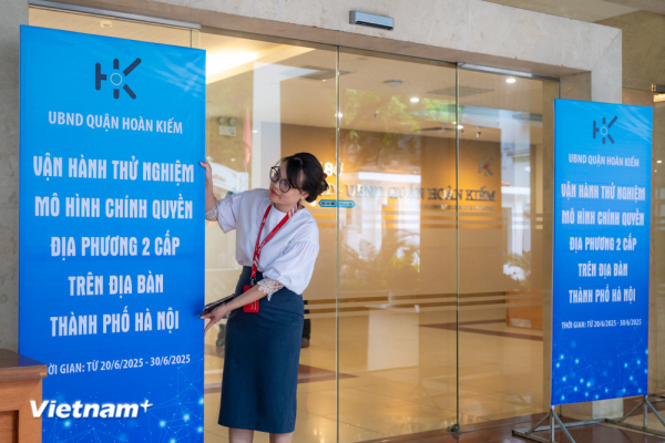 Hà Nội sẽ đồng loạt công bố bộ máy mới của các xã, phường vào sáng 30-6 -0