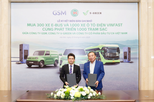 Xanh SM, V-Green và CK Việt Nam hợp tác “điện hóa giao thông” Nghệ An -0