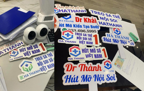 Phát hiện, xử lý cơ sở thẩm mỹ không phép mạo danh Bệnh viện Hà Thành -0