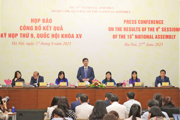 Kỳ họp thứ 9 Quốc hội xem xét, quyết định nhiều nội dung hệ trọng, có ý nghĩa lịch sử -0