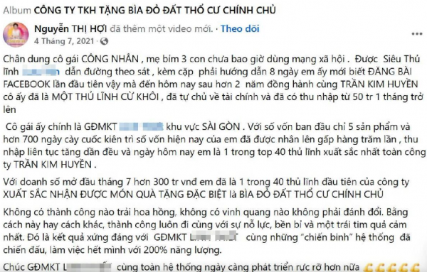 Thực hư Công ty Trần Kim Huyền “tặng biệt thự triệu đô” -0