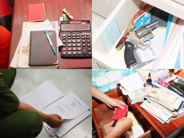 Khởi tố băng nhóm tội phạm “tín dụng đen” có vũ khí quân dụng -0