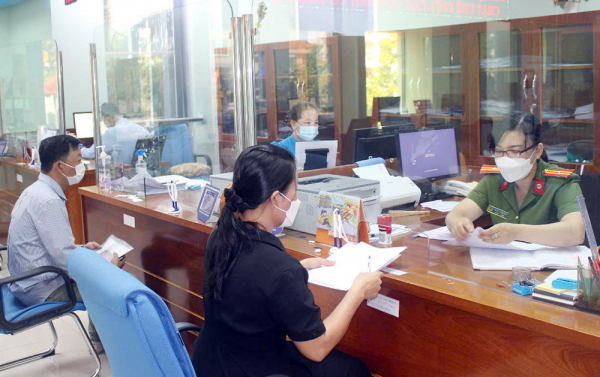 Chỉ số cải cách hành chính của Công an Sóc Trăng luôn dẫn đầu -0