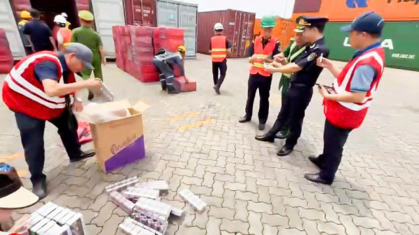 Bắt giữ và khởi tố hàng loạt vụ buôn lậu thuốc lá, trị giá 