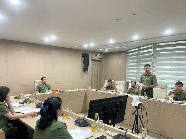 Rà soát công tác chuẩn bị tổ chức hội nghị Tổng kết, biểu dương mô hình, điển hình dân vận khéo của lực lượng CAND -0