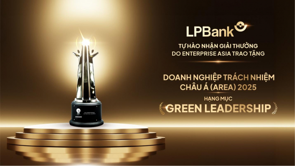 LPBank – Ngân hàng Việt Nam đầu tiên được vinh danh “Lãnh đạo xanh” Châu Á -0