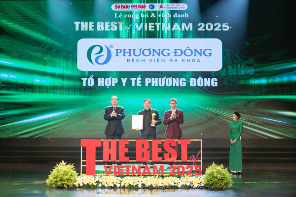 BVĐK Phương Đông góp mặt trong Top 3 Bệnh viện tốt nhất Việt Nam 2025  -0