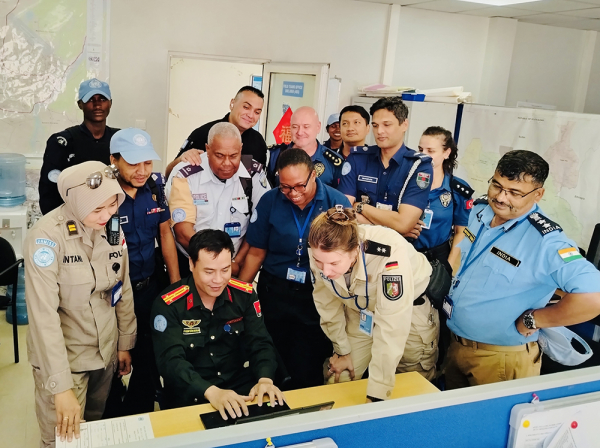 Sáng kiến nổi bật của công an Việt Nam tại phái bộ UNMISS -0