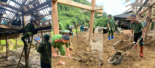 Công an tỉnh Thái Nguyên tiếp tục triển khai chương trình xoá nhà tạm, nhà dột nát -0