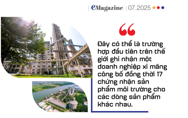 VICEM Hà Tiên: Tiên phong sản xuất xanh, 17 sản phẩm đạt EPD -0