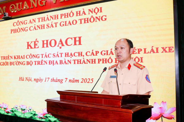 Triển khai cao điểm sát hạch cấp giấy phép lái xe cho người dân Thủ đô -0