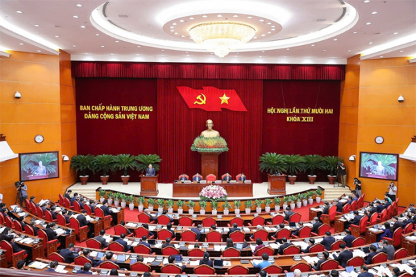 Khai mạc Hội nghị lần thứ mười hai Ban Chấp hành Trung ương Đảng khóa XIII -0