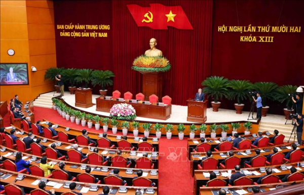 Thông báo Hội nghị lần thứ 12 Ban Chấp hành Trung ương Đảng khóa XIII -0
