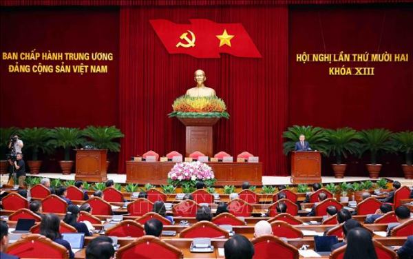 Bế mạc Hội nghị lần thứ 12 Ban Chấp hành Trung ương Đảng khóa XIII -0