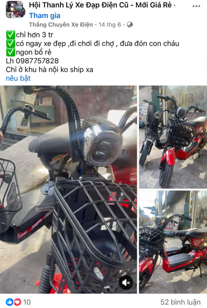 Bỏ tiền thật mua xe điện giả -0
