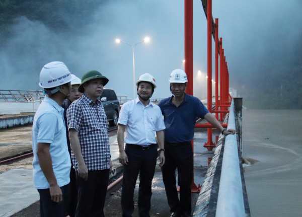 Bộ Công Thương kiểm tra an toàn hồ chứa tại Thủy điện Bản Vẽ -0