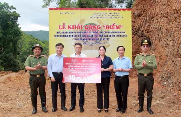 Bộ Công an tổ chức khởi công 