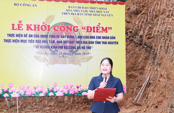 Bộ Công an tổ chức khởi công 
