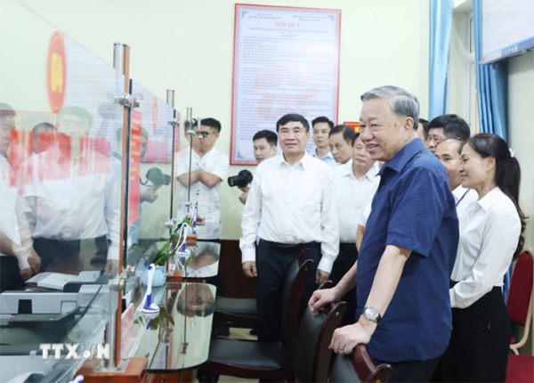 Tổng Bí thư kiểm tra vận hành hệ thống chính trị xã Si Pa Phìn, tỉnh Điện Biên -0