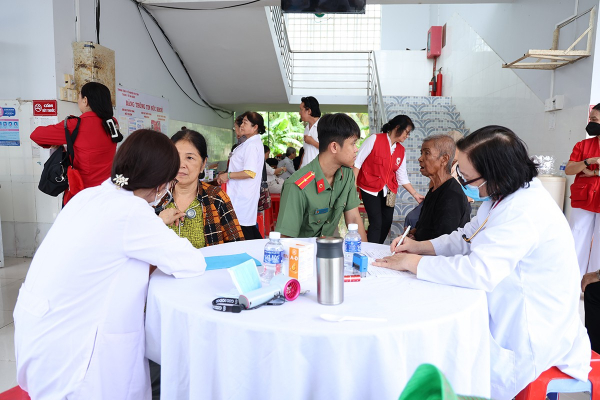 Thăm khám, cấp phát thuốc miễn phí, tặng quà người dân Ba Chúc -0