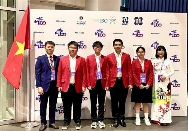 Việt Nam giành 4 huy chương tại Olympic Sinh học Quốc tế 2025 -0