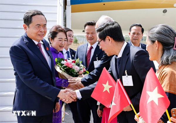 Chủ tịch Quốc hội bắt đầu dự Hội nghị các Chủ tịch Quốc hội thế giới lần thứ 6 -0