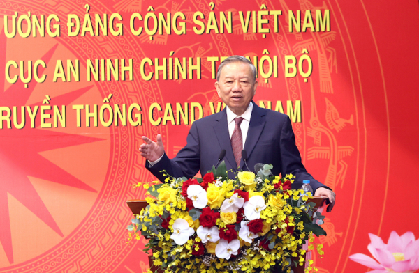 Tổng Bí thư Tô Lâm thăm và gặp mặt thân mật CBCS Cục An ninh chính trị nội bộ -0