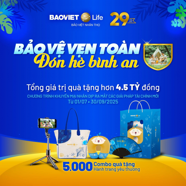 Tập đoàn Bảo Việt (BVH): Lợi nhuận sau thuế 6 tháng đầu năm 2025 tăng 31,5% so với cùng kỳ -0