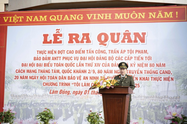 Công an Lâm Đồng thực hiện cao điểm “đánh đúng, đánh trúng, đánh mạnh” vào tội phạm -0