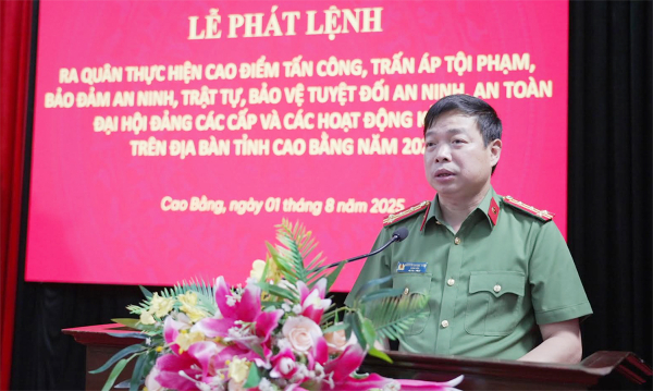 Công an các địa phương ra quân cao điểm tấn công trấn áp tội phạm -0