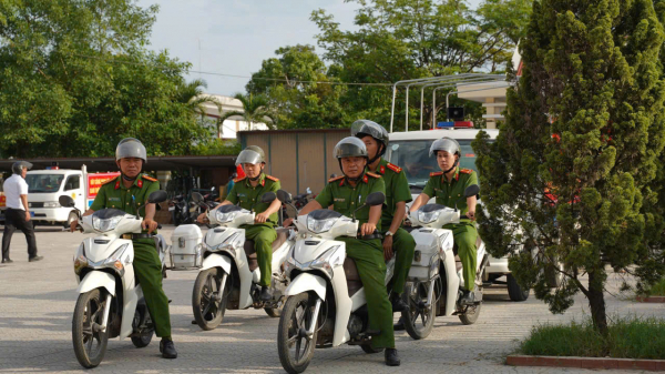 Ra quân đợt cao điểm, bảo đảm an ninh trật tự Đại hội Đảng các cấp -0