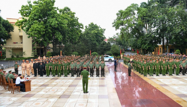 Công an các địa phương ra quân cao điểm tấn công trấn áp tội phạm -0