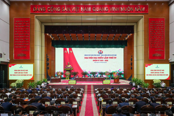 Đại hội Đảng bộ Tập đoàn Công nghiệp - Năng lượng Quốc gia Việt Nam lần thứ IV, nhiệm kỳ 2025 - 2030 thành công rực rỡ -0