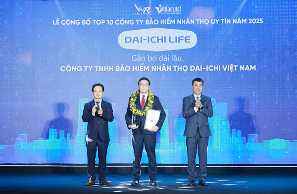 Dai-ichi Life Việt Nam tự hào giữ vững danh hiệu “Top 10 Công ty Bảo hiểm nhân thọ uy tín” trong 10 năm liên tiếp (2016 - 2025) -0